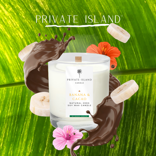 Private Island Svíčka - Banana & Cacao